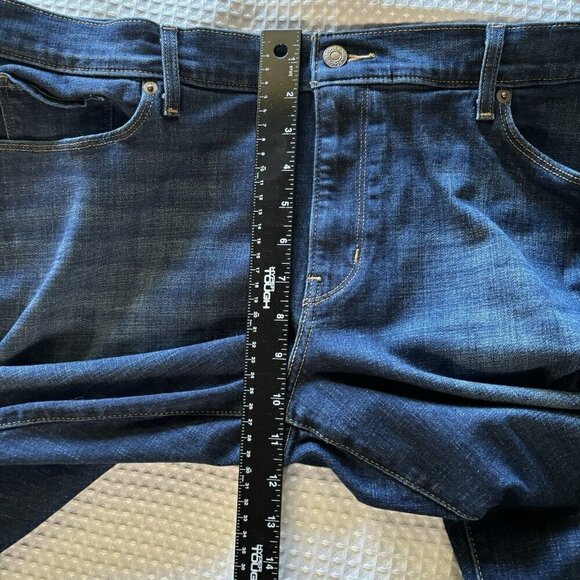 Levis 414 Red ® Tab Classic Straight Womens 20 Med Wash Stretch Denim Je… - Picture 13 of 16